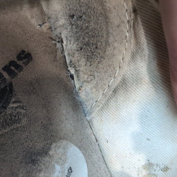 Dr. Martens Lester Canvas Oxford Shoes Beige Low-Top Casual – Men’s 11 - Picture 5 of 10